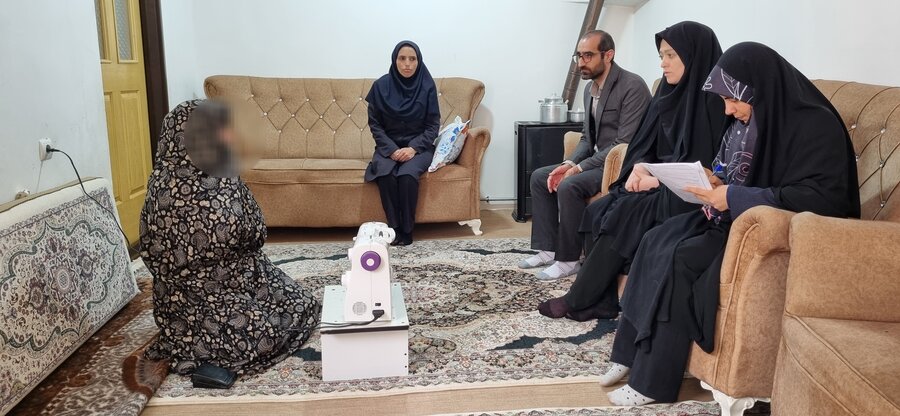 بازدید از طرحهای اشتغال زایی بهزیستی چالدران