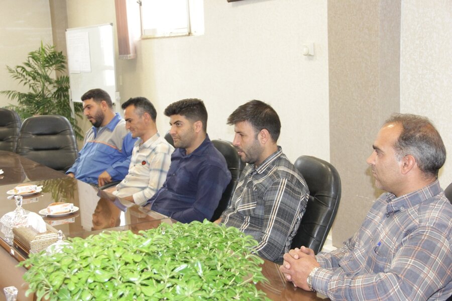 تجلیل از نیروهای خدماتی شاغل در ستاد بهزیستی