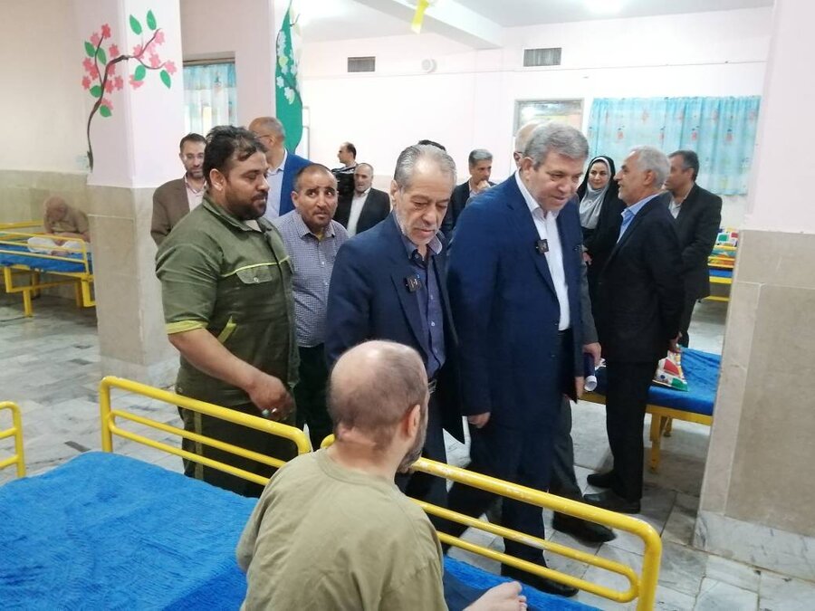 خراسان جنوبی-فرشتگان مقیم در یکی از بزرگ ترین مراکز توانبخشی شرق کشور میزبان رئیس سازمان بهزیستی کشور شدند خراسان جنوبی-فرشتگان مقیم در یکی از بزرگ ترین مراکز توانبخشی شرق کشور میزبان رئیس سازمان بهزیستی کشور شدند