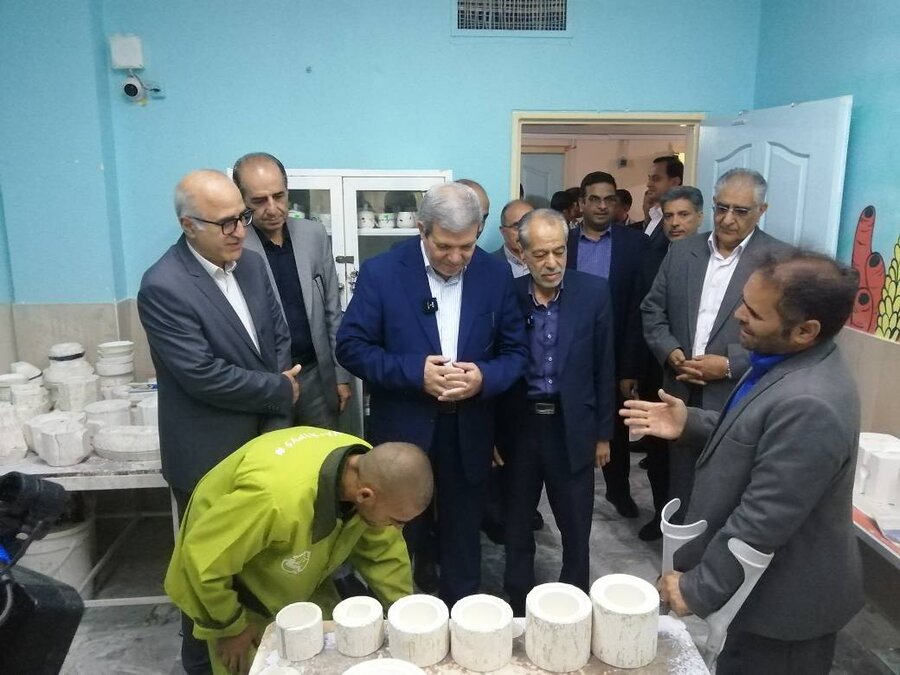 بازدید رییس سازمان بهزیستی کشور از یکی از بزرگترین مراکز توانبخشی شرق کشور بازدید رییس سازمان بهزیستی کشور از یکی از بزرگترین مراکز توانبخشی شرق کشور