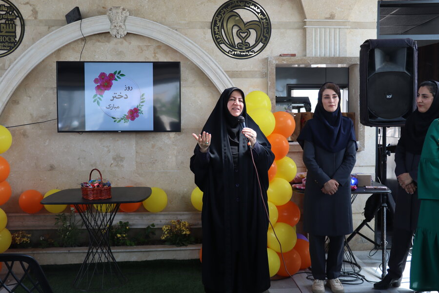 تجلیل از دختران و مادران موسسه خیریه ندای مهر