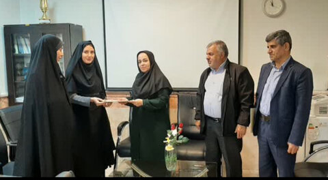 نظرآباد | تقدیر از رئیس اداره بهزیستی شهرستان نظرآباد