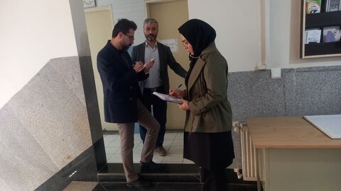 بازدید میدانی از اماکن بهداشتی و درمانی شهر مهستان توسط تیم تخصصی کمیته فنی مناسب سازی