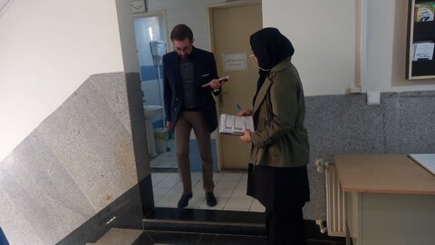 بازدید میدانی از اماکن بهداشتی و درمانی شهر مهستان توسط تیم تخصصی کمیته فنی مناسب سازی