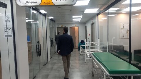 بازدید میدانی از اماکن بهداشتی و درمانی شهر مهستان توسط تیم تخصصی کمیته فنی مناسب سازی