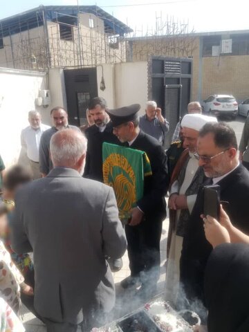 حضور کاروان زیر سایه خورشید و خادمان بارگاه ملکوتی امام رضا در دیدار با فرزندان خانه ولیعصر (عج)