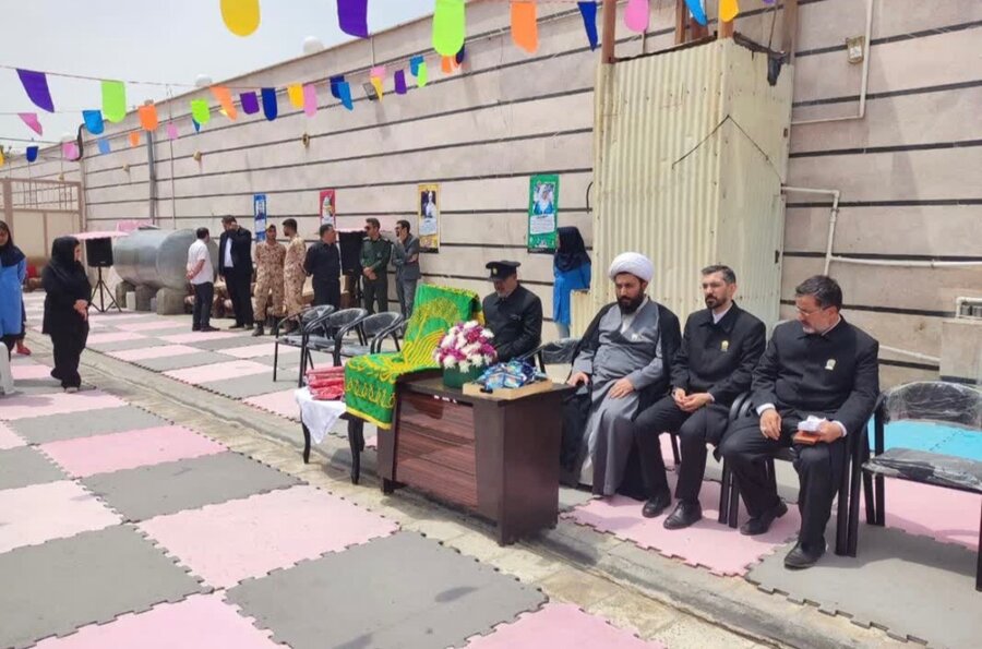 پیشوا | مراسم پرچم گردانی متبرک حرم امام رضا(ع) باحضور خدام آستان قدس رضوی