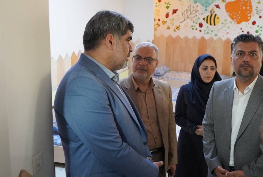 شهرستان تهران| بازدید شهردار منطقه ۲۱ از خانه سالمندان خیریه بنا