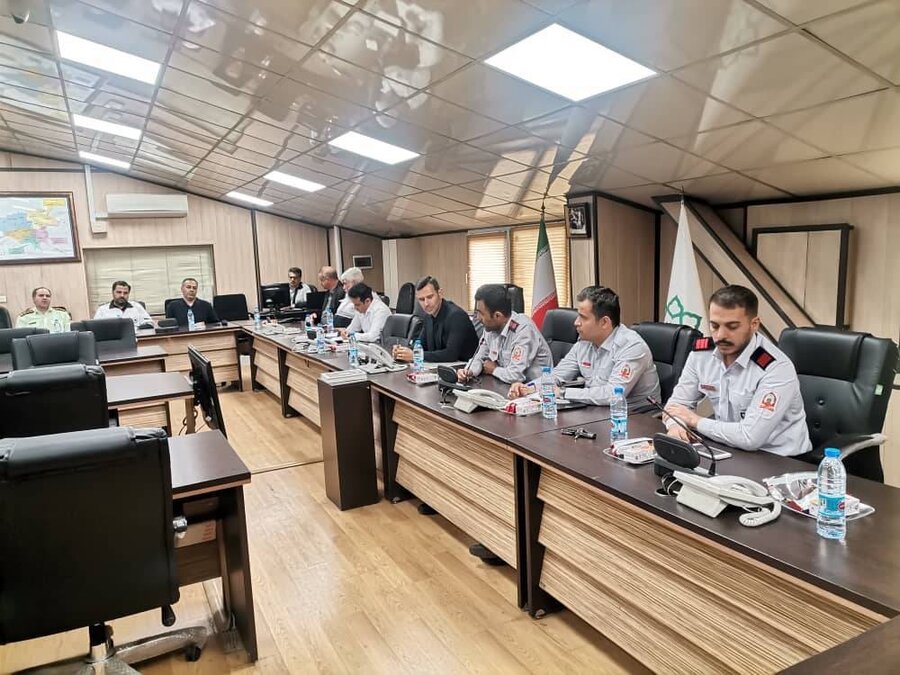 شهرستان تهران | برگزاری جلسه پیشگیری و مدیریت بحران در شهرداری منطقه ۲۱