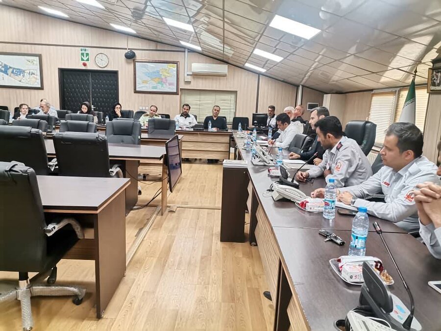 شهرستان تهران | برگزاری جلسه پیشگیری و مدیریت بحران در شهرداری منطقه ۲۱