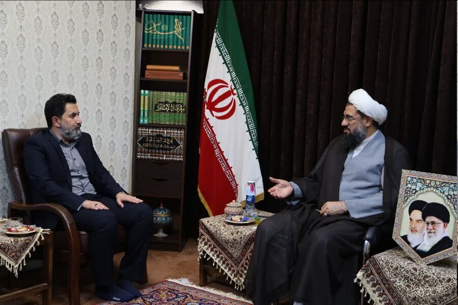 دیدار مدیرکل بهزیستی استان همدان با نماینده ولی‌فقیه در استان