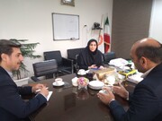 دیدار مدیر کل بهزیستی قم با معاون توسعه توانمند سازی اشتغال وکار آفرینی بهزیستی کشور