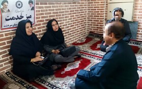 دیدار چهره به چهره و ملاقات مردمی رئیس بهزیستی سردشت با مددجویان در مسجد جامع شهرستان