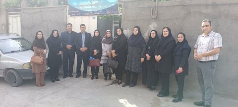 بازدید سرپرست مرکز توسعه کارآفرینی، اشتغال و توانمندسازی بهزیستی کشور از طرح‌های اشتغالزایی شهرستان نیشابور