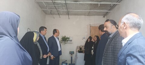 بازدید سرپرست مرکز توسعه کارآفرینی، اشتغال و توانمندسازی بهزیستی کشور از طرح‌های اشتغالزایی شهرستان نیشابور