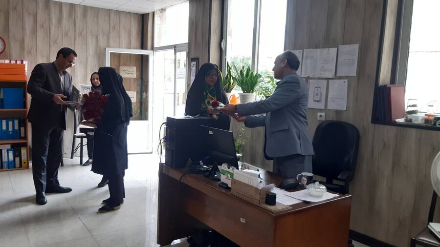 شهریار | تقدیر رئیس بهزیستی شهرستان از همکاران روانشناس و مشاور