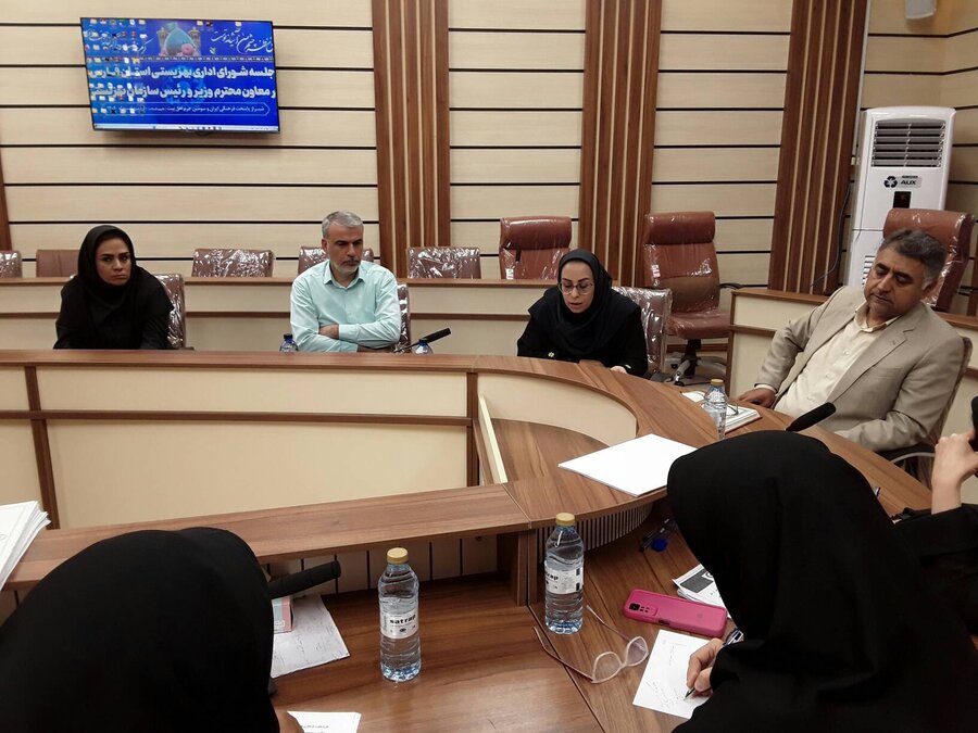 باحضور رئیس و کارشناس ژنتیک بهزیستی کشور در استان فارس برگزار شد: