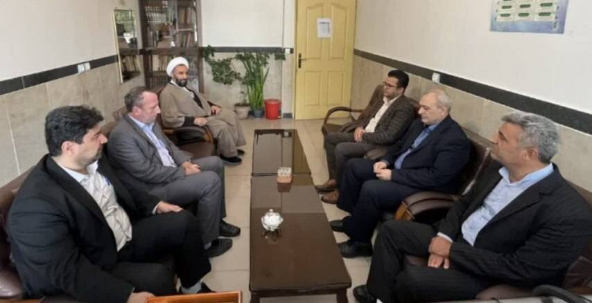 دیدار رئیس اداره بهزیستی میاندوآب با نمایندگی ولی فقیه در سپاه پاسداران