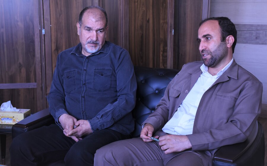 نشست مدیرکل بهزیستی با ملی‌پوشان تیم فوتبال هفت‌نفره