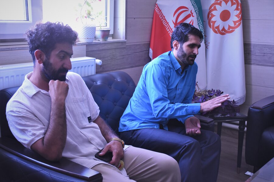 نشست مدیرکل بهزیستی با ملی‌پوشان تیم فوتبال هفت‌نفره