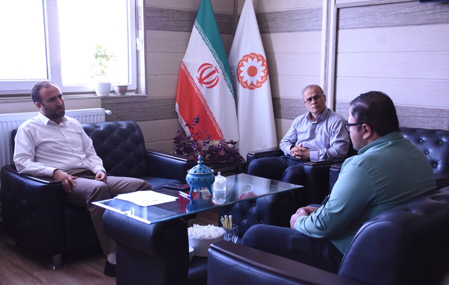 دیدار چهره به چهرۀ مدیرکل بهزیستی با مددجویان