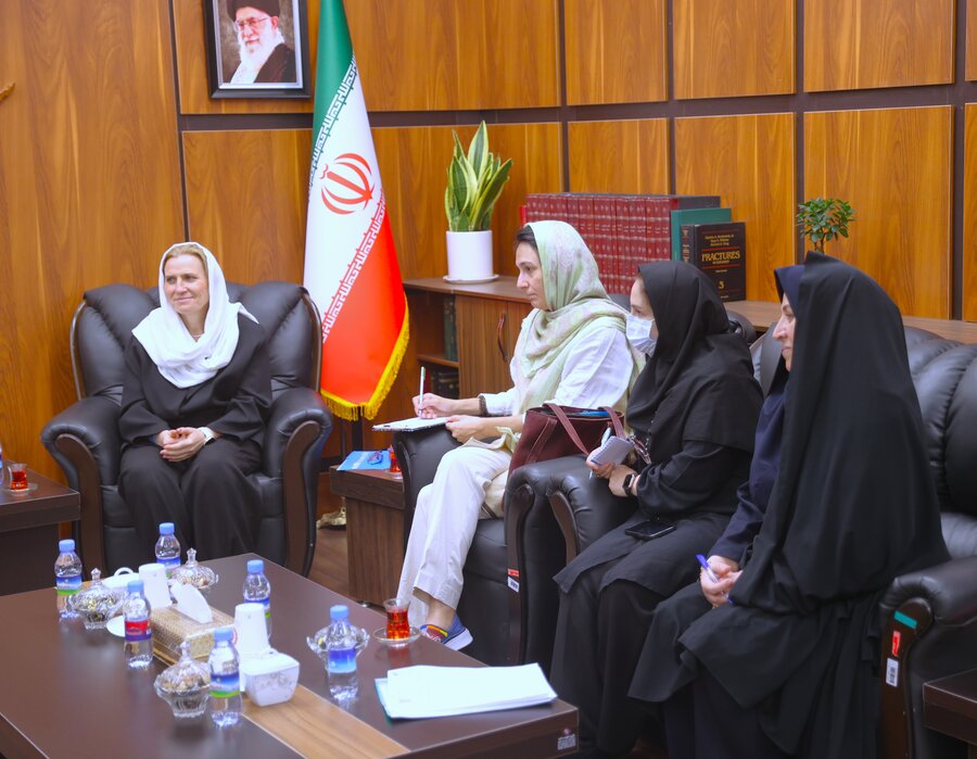 نشست صمیمانه رئیس سازمان بهزیستی با نماینده یونیسف