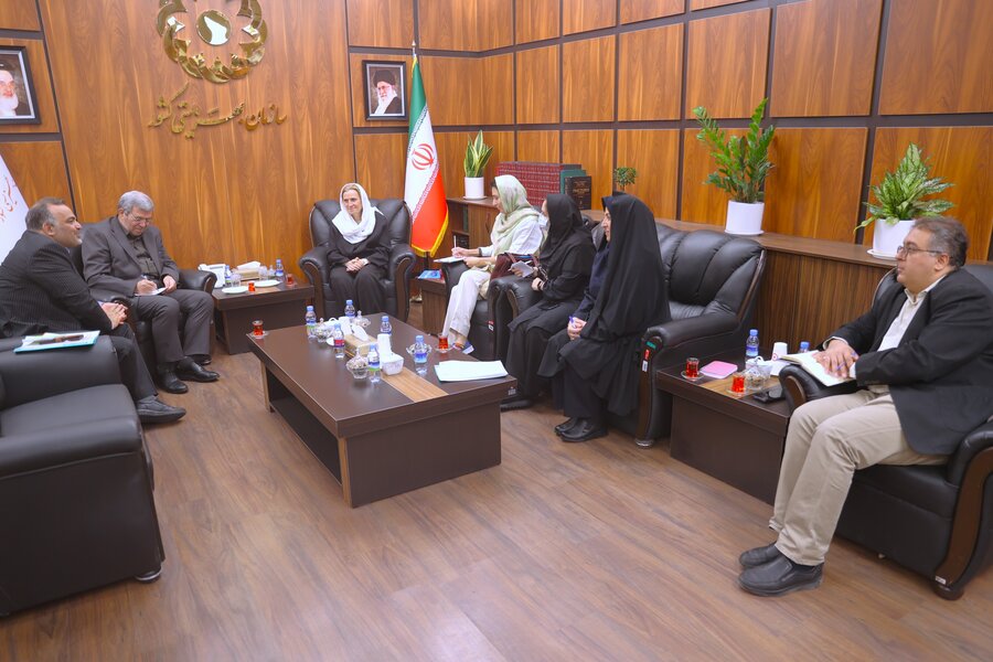 نشست صمیمانه رئیس سازمان بهزیستی با نماینده یونیسف