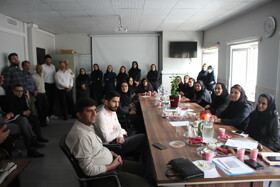 نشست صمیمانه مدیرکل بهزیستی البرز با کارکنان بهزیستی شهرستان فردیس