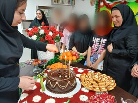 جشن روز دختر در مرکز خانه سلامت اورژانس اجتماعی سنندج برگزار شد