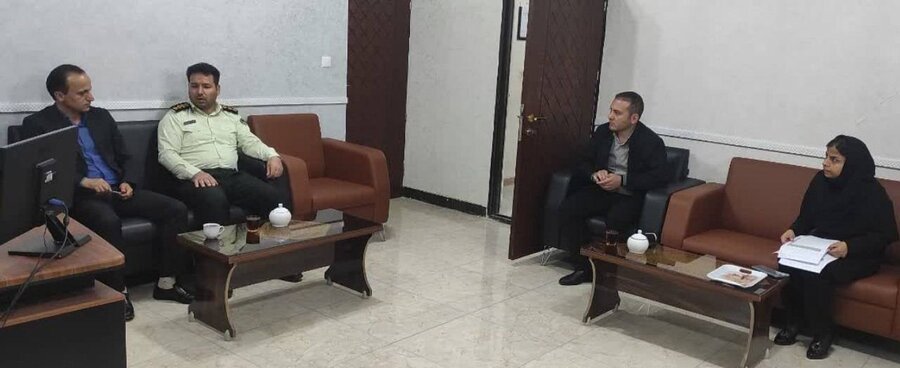 برگزاری جلسه هماندیشی بهزیستی پیرانشهر با نیروی انتظامی پیرامون تسهیل روند معافیت سربازی مددجویان برگزاری جلسه هماندیشی بهزیستی پیرانشهر با نیروی انتظامی پیرامون تسهیل روند معافیت سربازی مددجویان