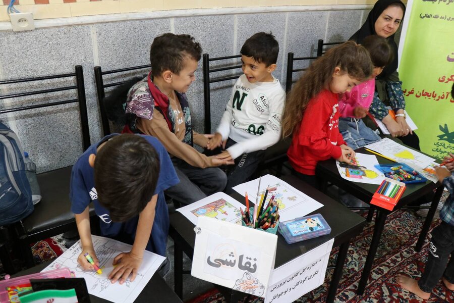 برگزاری اردوی جهادی «کاروان دختران کرامت» در روستای جارچیلوی شهرستان ارومیه