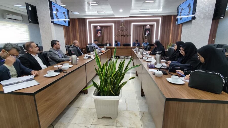 جلسه کمیته حقوقی قضایی استان گلستان با حضور سرپرست بهزیستی و مدیران دستگاه‌های اجرایی برگزار شد  