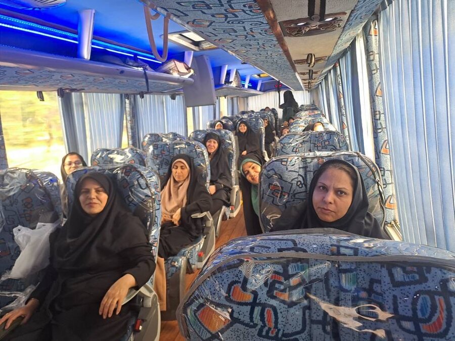 شهرستان تهران | برگزاری اردوی زیارتی به مناسبت دهه کرامت