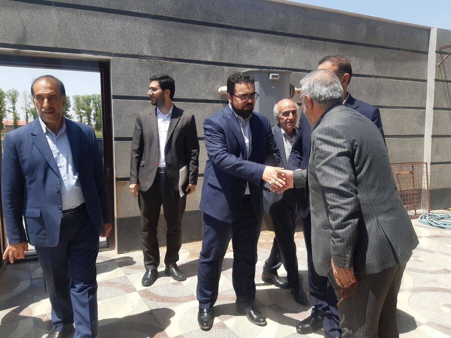 ورامین | بازدید مسئولین شهرستانی در هفته سلامت  از مرکز اعصاب وروان تخت نظارت بهزیستی