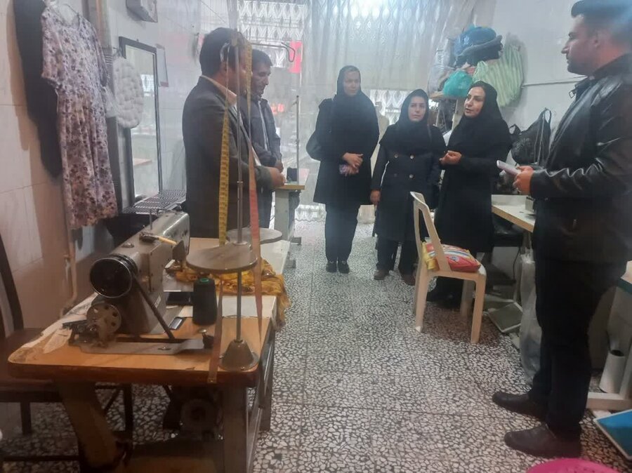 دیدار با زنان شاغل تحت حمایت بهزیستی 