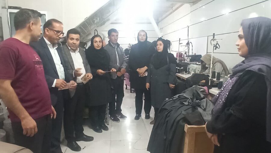 دیدار با زنان شاغل تحت حمایت بهزیستی 