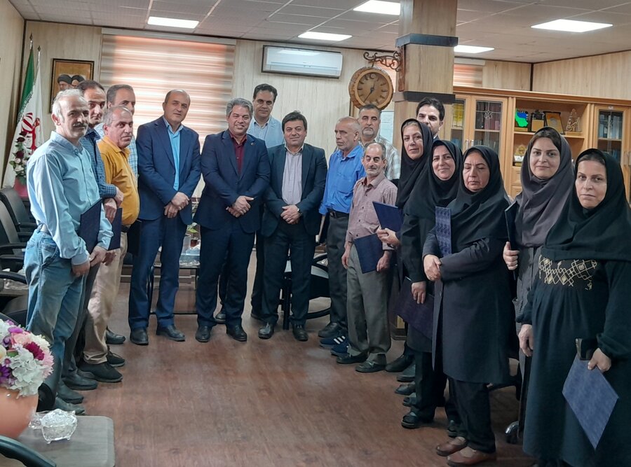 تقدیر سرپرست بهزیستی گیلان از کارکنان حوزه خدمات بهزیستی استان

