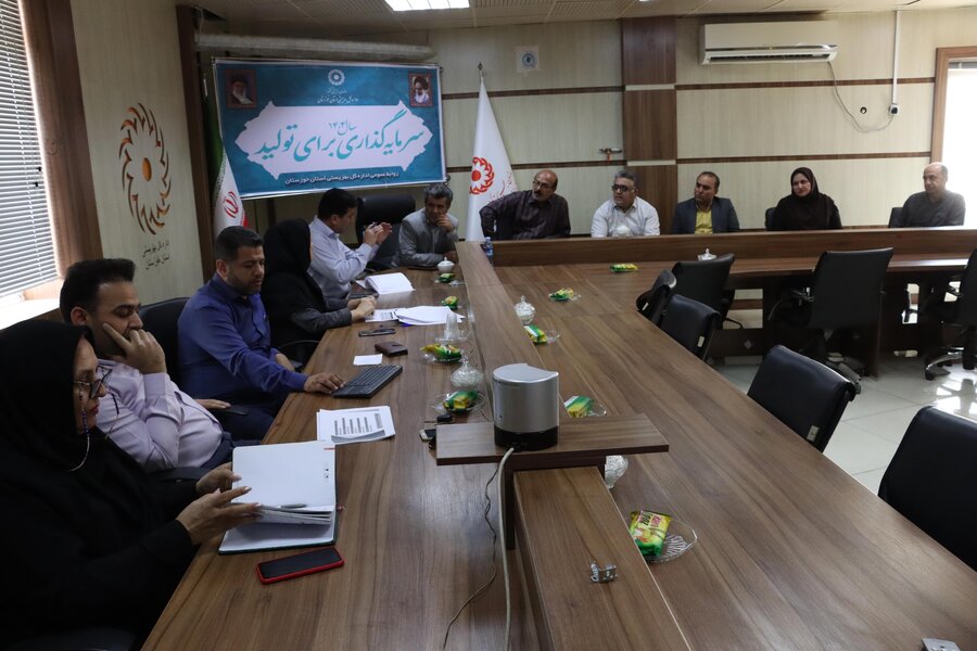 نشست تخصصی بررسی عملکرد معاونت توسعه کارآفرینی بهزیستی خوزستان در سال ۱۴۰۳ و برنامه عملیاتی این معاونت درسال جاری