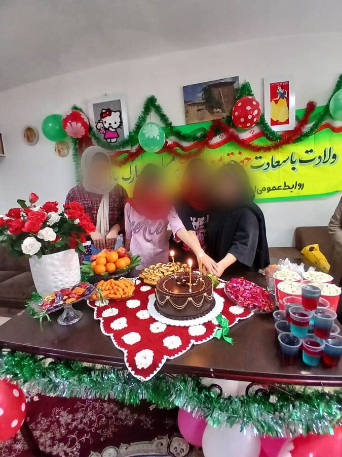 جشن روز دختر در مرکز خانه سلامت اورژانس اجتماعی سنندج برگزار شد