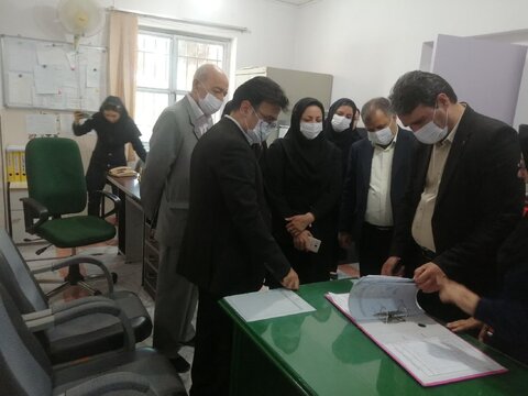 بازدید از مرکز