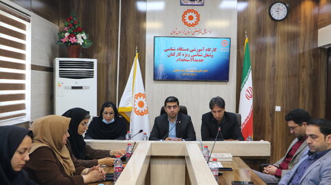 مراسم ادای سوگند نیروهای جدید الاستخدام با حضور مدیرکل بهزیستی خراسان شمالی