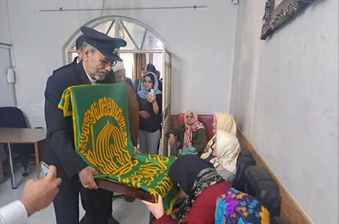 مراسم کاروان زیر سایه خورشید در خانه سالمندان آسایش برگزار شد