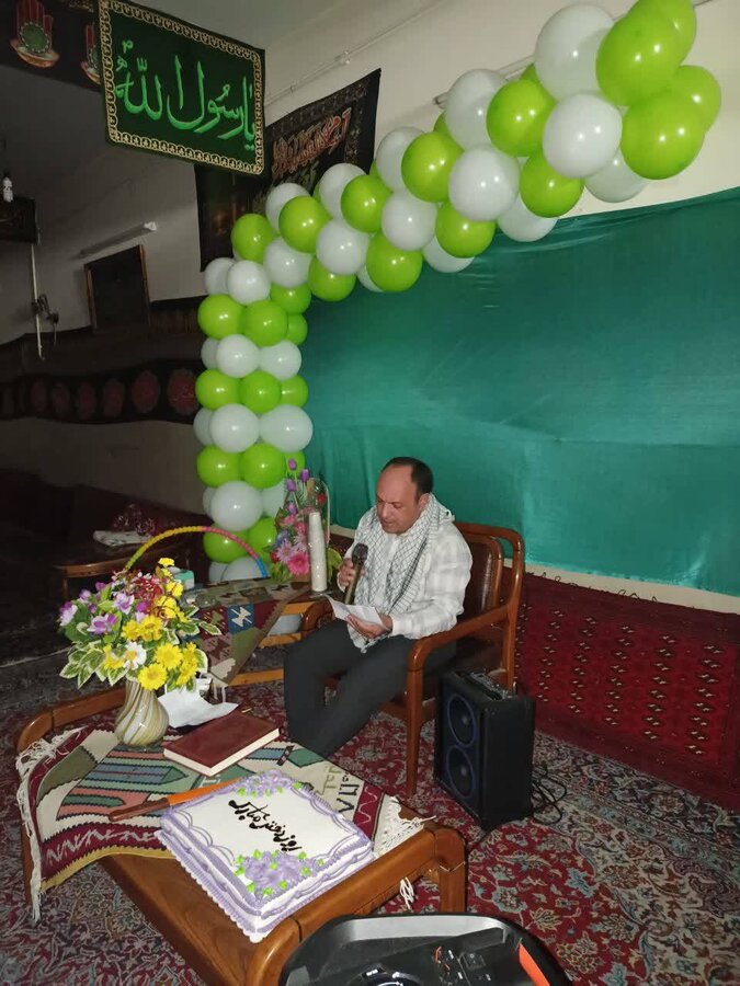 شهر قدس | جشن دهه کرامت در یکی از روستاهای شهرستان