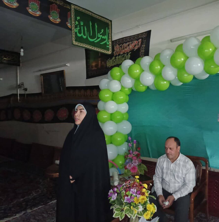 شهر قدس | جشن دهه کرامت در یکی از روستاهای شهرستان