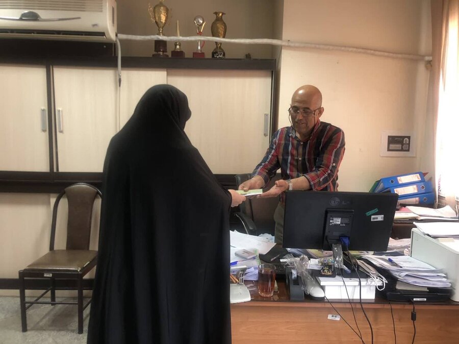 شهرستان تهران| اهدا بن ارزاق به جامعه هدف