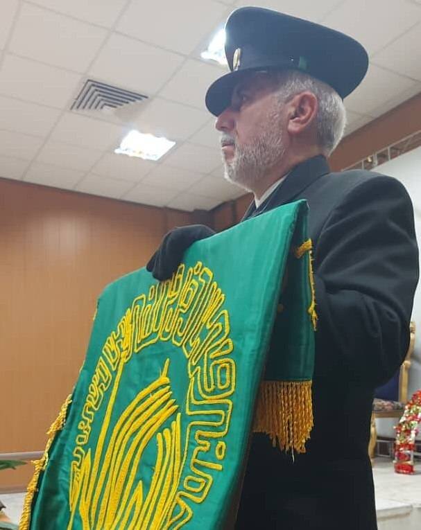 شهرستان تهران | مراسم پرچم‌گردانی حرم مطهر رضوی در مرکز شهید نواب صفوی برگزار شد