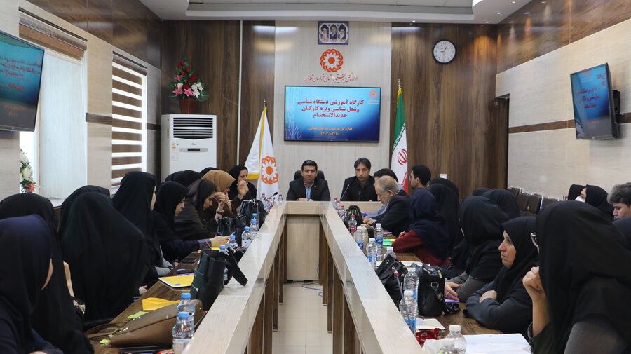 مراسم ادای سوگند نیروهای جدید الاستخدام با حضور مدیرکل بهزیستی خراسان شمالی