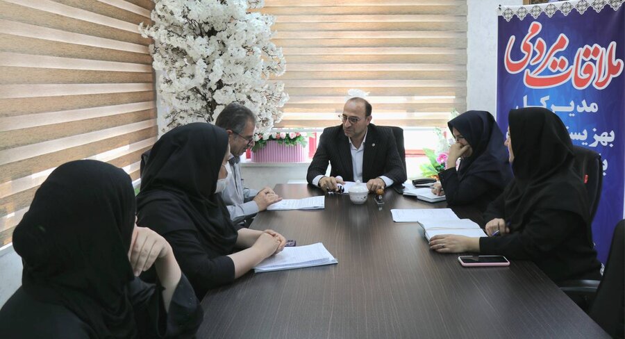 دیدار چهره‌به‌چهره مدیرکل بهزیستی آذربایجان‌غربی با جامعه هدف در قالب میز خدمت