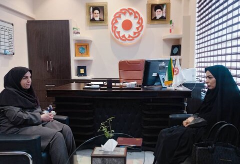 آمل| جلسه هم‌اندیشی سرپرست اداره بهزیستی آمل با رئیس صندوق کارآفرینی امید برگزار شد 