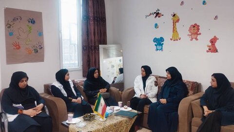 آمل| بازدید سرپرست اداره بهزیستی شهرستان آمل از مرکز صبح رویش 